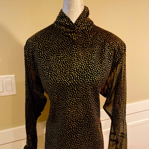 Vintage Polka dot blouse - Picture 1 of 10